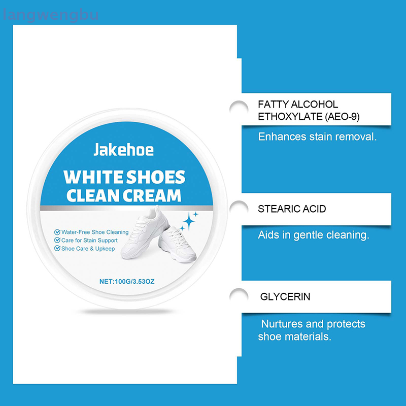 NewWhite Shoe Cleaner Cream, M - Sneaker Cleaner recension och pris