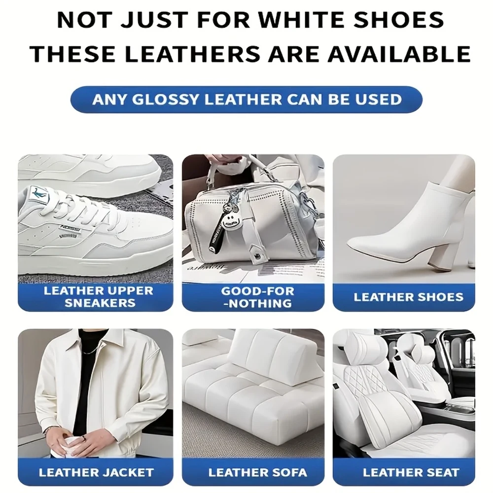 New White Shoe Edge Restorer 5 - White Sneaker Care Kit recension och pris