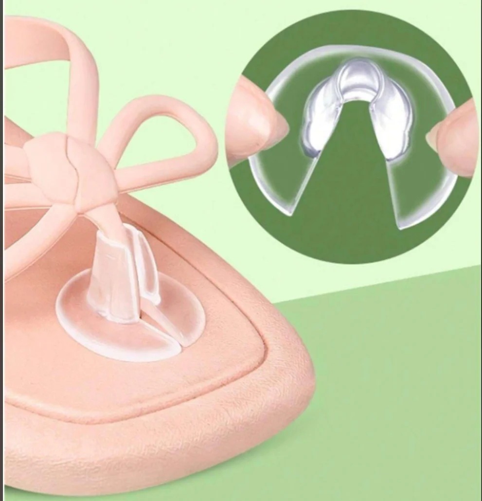 Gel Toe Post Cushion Pads for  - Shoe Polish Cream recension och pris