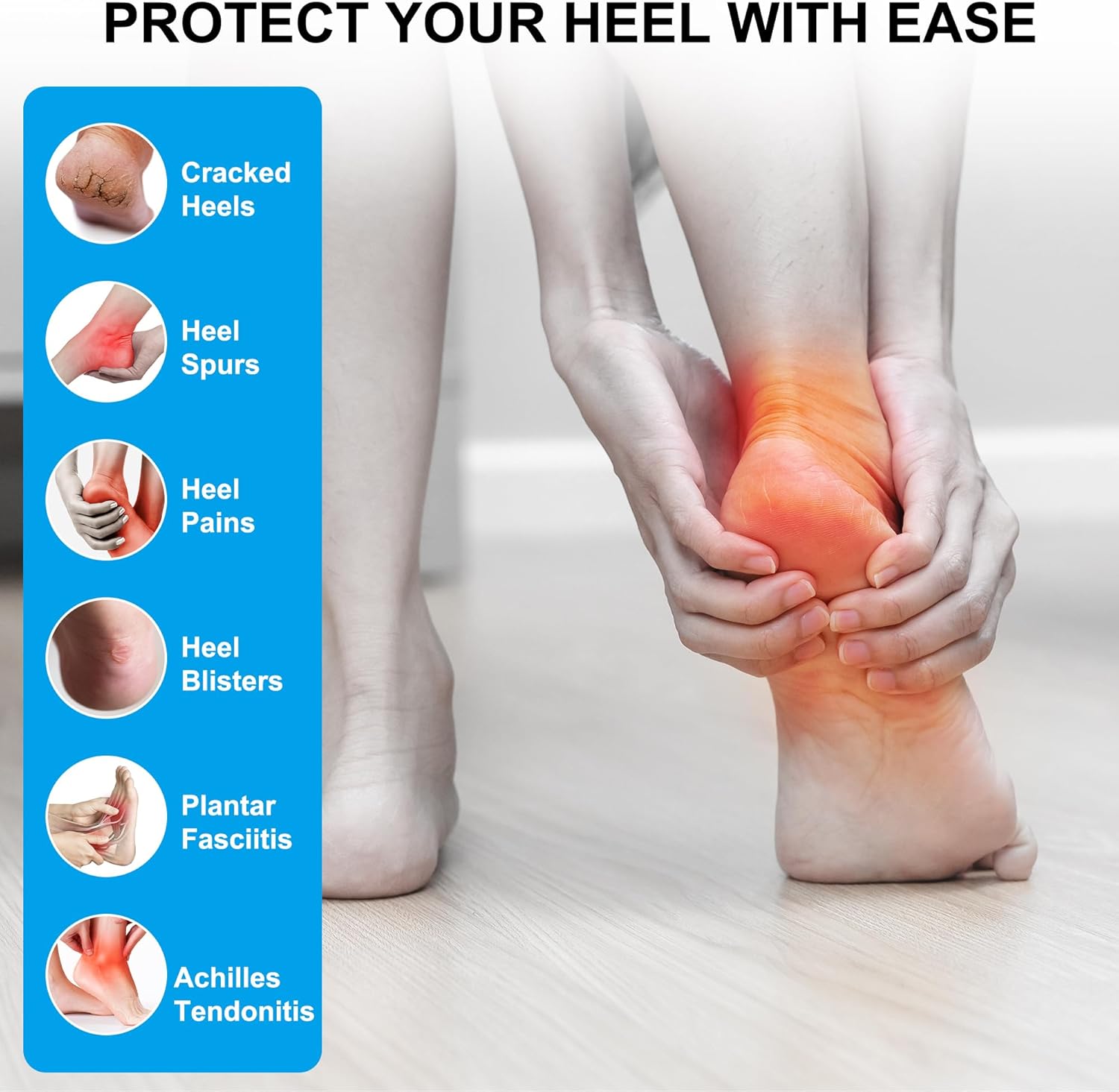 Gel Heel Protector for Heel Pa - Shoe Polish Cream recension och pris