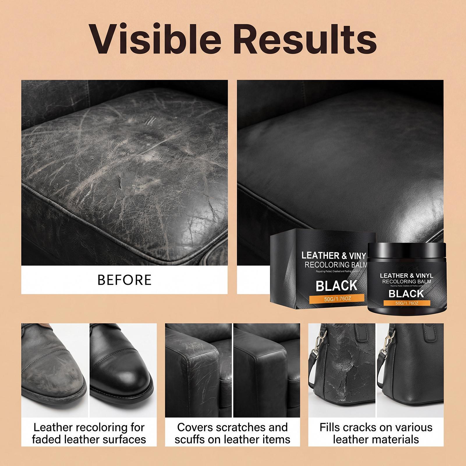 Car Leather Repair Kit Liquid  - Shoe Polish Cream recension och pris