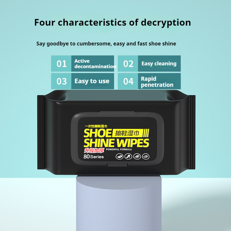 Disposable Powerful Shoe Wipes - White Sneaker Care Kit recension och pris
