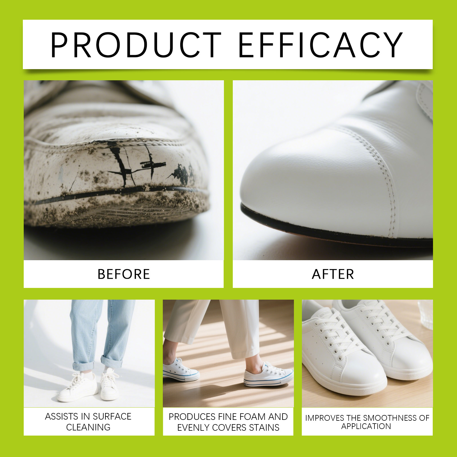 White Shoe Cleaner Sneaker Cle - Sneaker Cleaner recension och pris