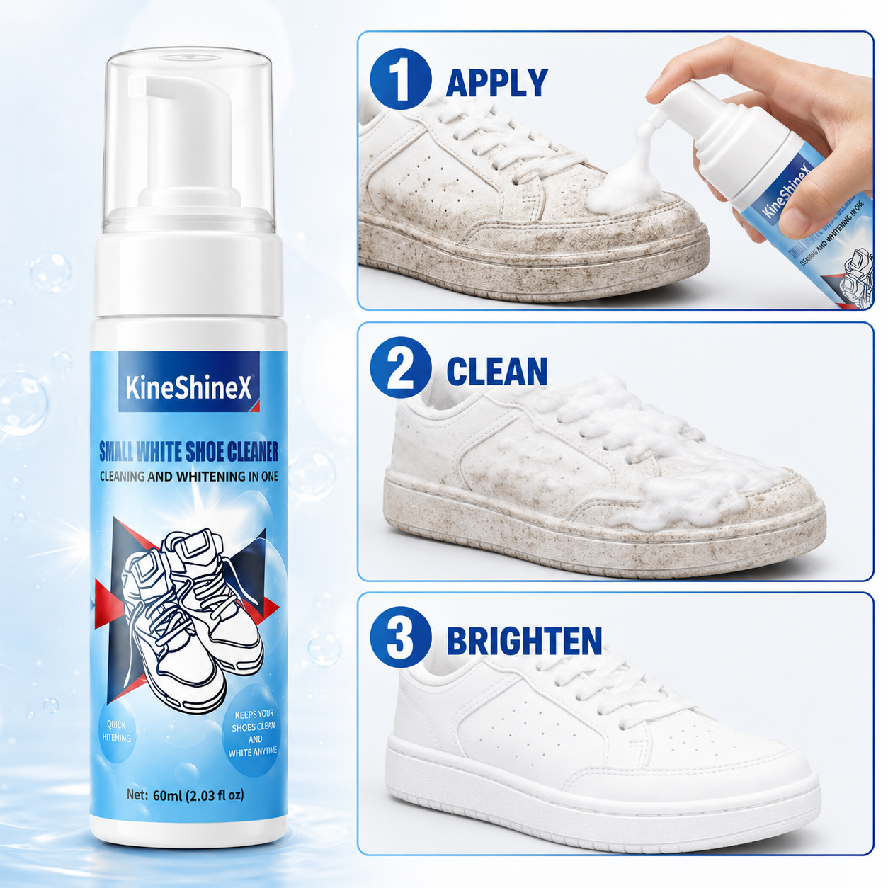 Gihen Shoe Cleaner Kits Water- - Sneaker Cleaner recension och pris